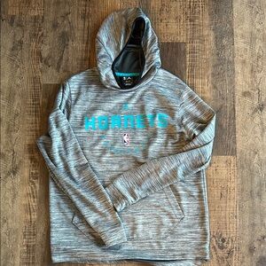 Charlotte Hornets Gray Hoodie Men’s Large